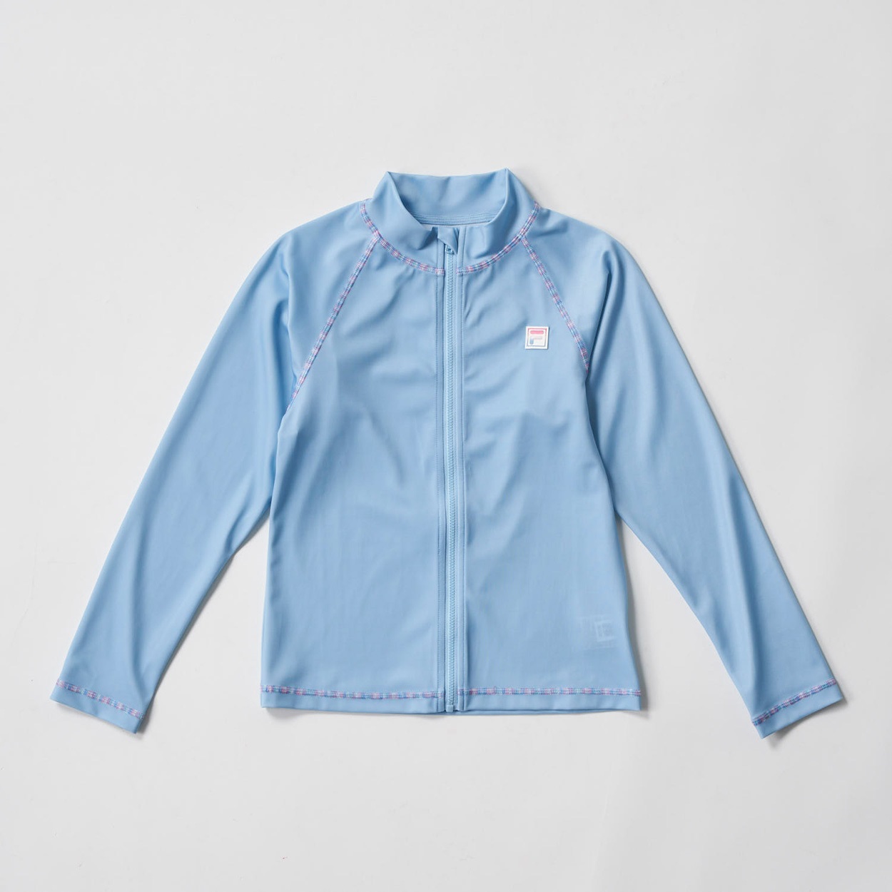 FILA(フィラ) 長袖ZIPラッシュ 女の子 キッズ 140cm-170cm(サックス-170cm)