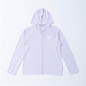 FILA(フィラ) ライトドライエアロパーカー 女の子 紫外線対策 キッズ 140cm-170cm(ラベンダー-140cm)