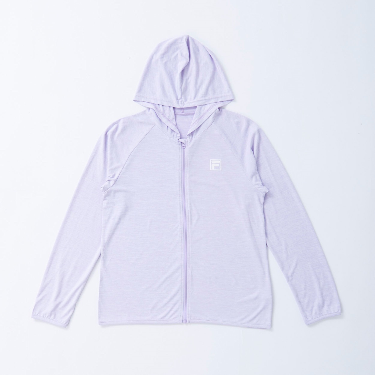 FILA(フィラ) ライトドライエアロパーカー 女の子 紫外線対策 キッズ 140cm-170cm(ラベンダー-150cm)