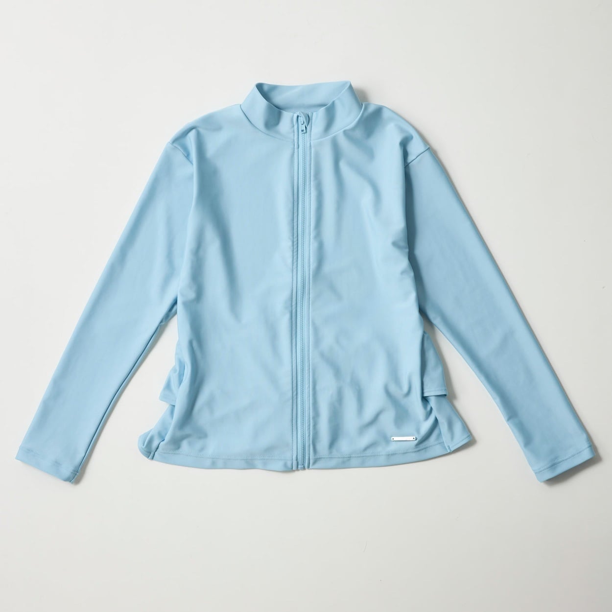 Lovetoxic(ラブトキシック) バックフリルラッシュガード 女の子 紫外線対策 キッズ 140cm-170cm(サックス-160cm)