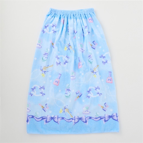 コスメ柄ラップタオル80cm 女の子 キッズ