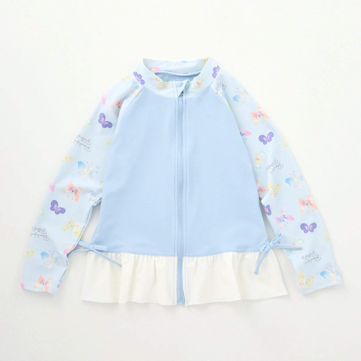 チョウチョ柄ラッシュガード 女の子 キッズ 100cm-120cm | イオン