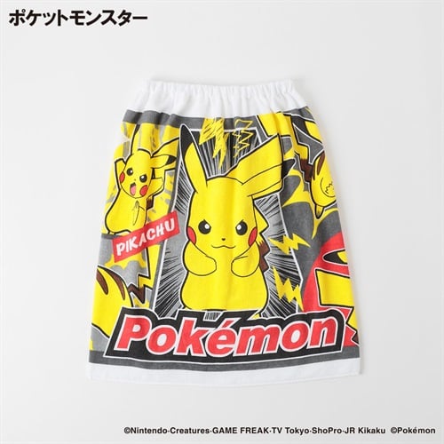ポケットモンスター ラップタオル 60cm キッズ