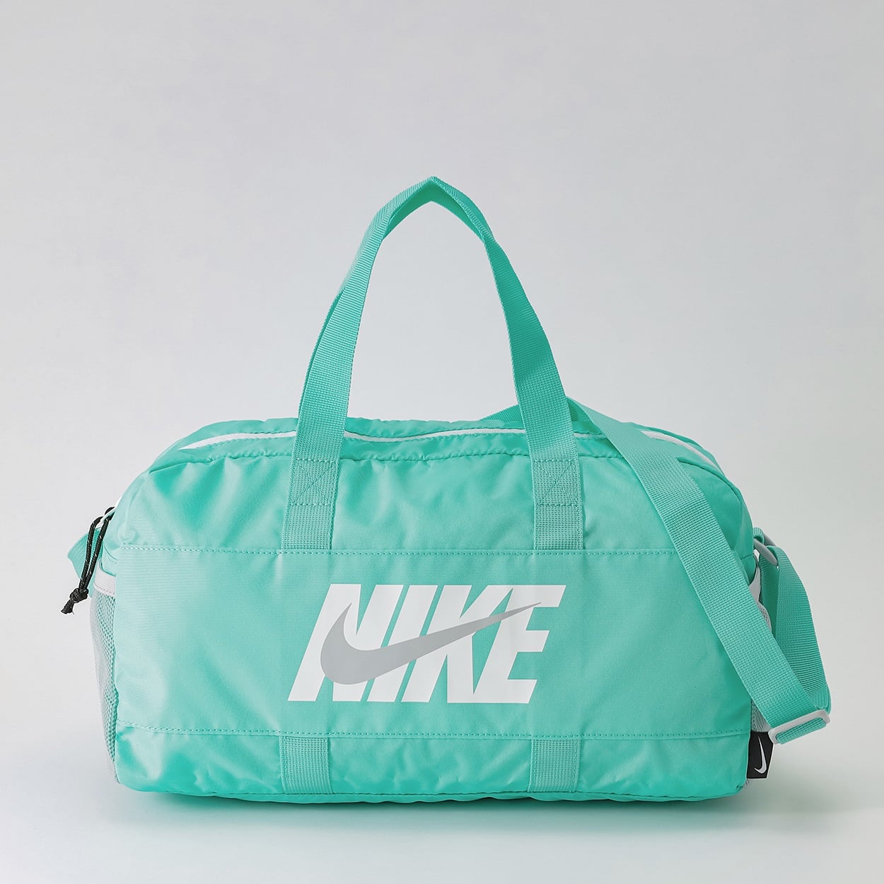 90s Nike ナイキ メッシュ ボストンバック グリーン 1点物◇ビンテージ90sナイキNIKE深緑ボストンバッグ鞄ダッフルバッグ