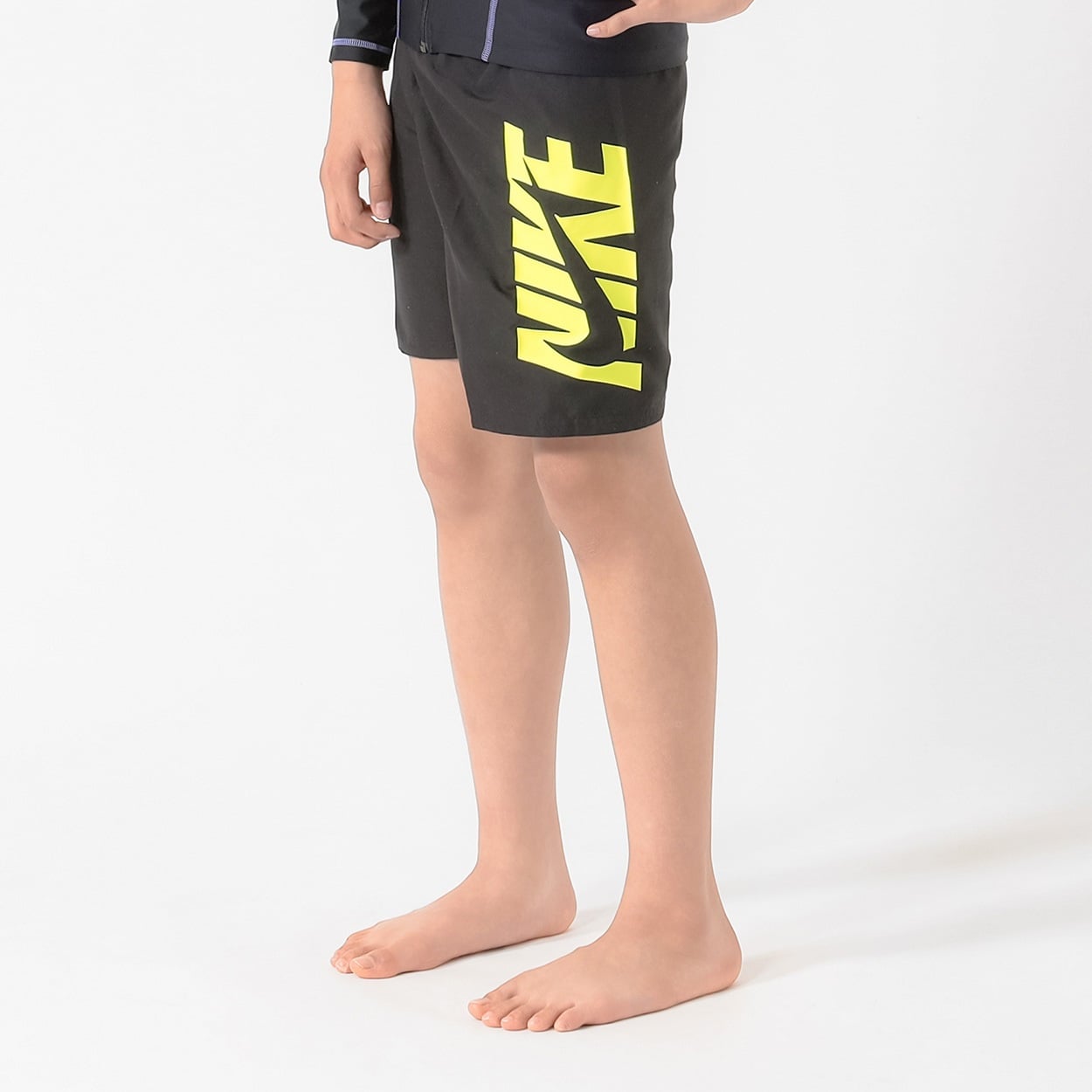 NIKE(ナイキ) ボーイズブレーカー水着 小学生 中学生 水着 男の子 キッズ 140cm-160cm(ブラック-150cm)