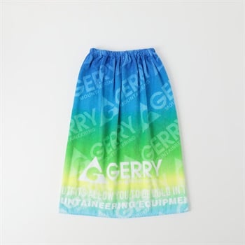 GERRY(ジェリー) ラップタオル 70cm 男の子 巻きタオル キッズ(グリーン-70cm)
