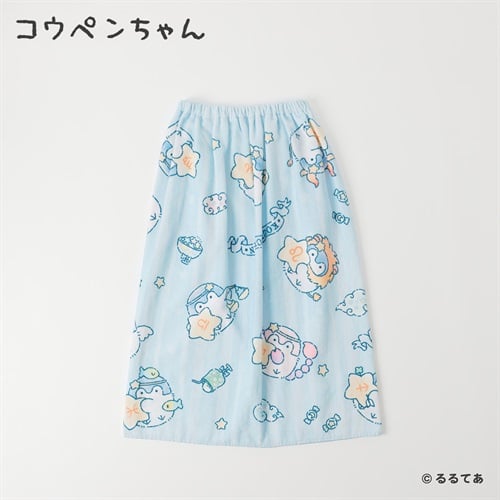【のんちゃん】オッペン9点 コウペンちゃんラップタオル70cm 女の子 巻きタオル キッズ | イオン