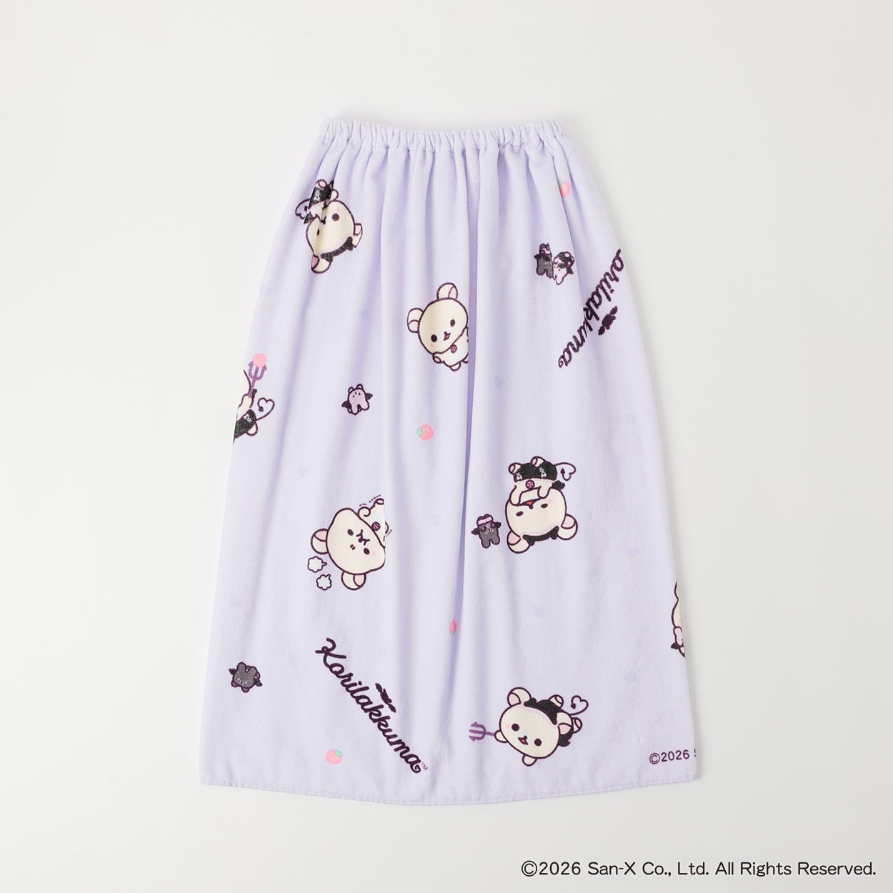 リラックマ ラップタオル 80cm 女の子 巻きタオル キッズ | イオン