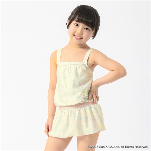 すみっコぐらし ワンピース水着 小学生 水着 女の子 キッズ 110cm-130cm