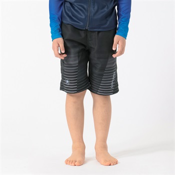 水着 CONVERSE(コンバース) グラデサーフパンツ 小学生 水着 男の子 キッズ 120cm-130cm(ブラック-120cm)