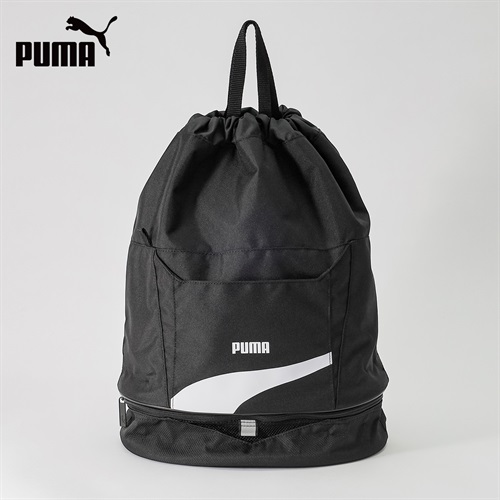 PUMA(プーマ) 2ルームスイムバッグ ボンサック プールバック 水泳用 W32×H44×Ｄ17cm キッズ(ブラック)