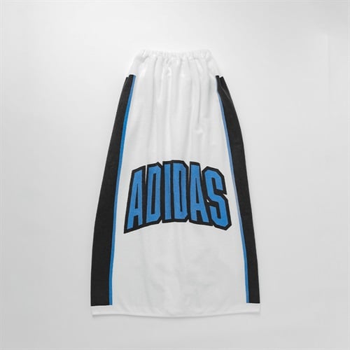 adidas(アディダス) 巻きタオル 80cm 男の子 女の子 キッズ(ブラック-80cm)