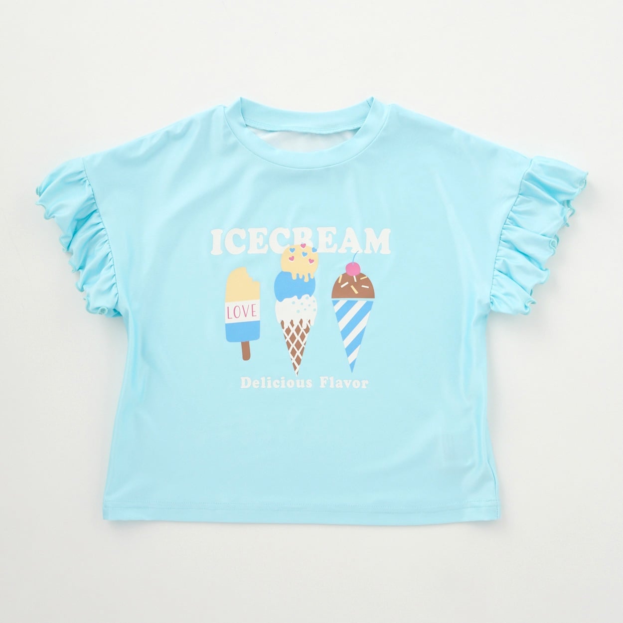 アイスクリーム水遊びTシャツ 女の子 キッズ 110cm-130cm | イオン