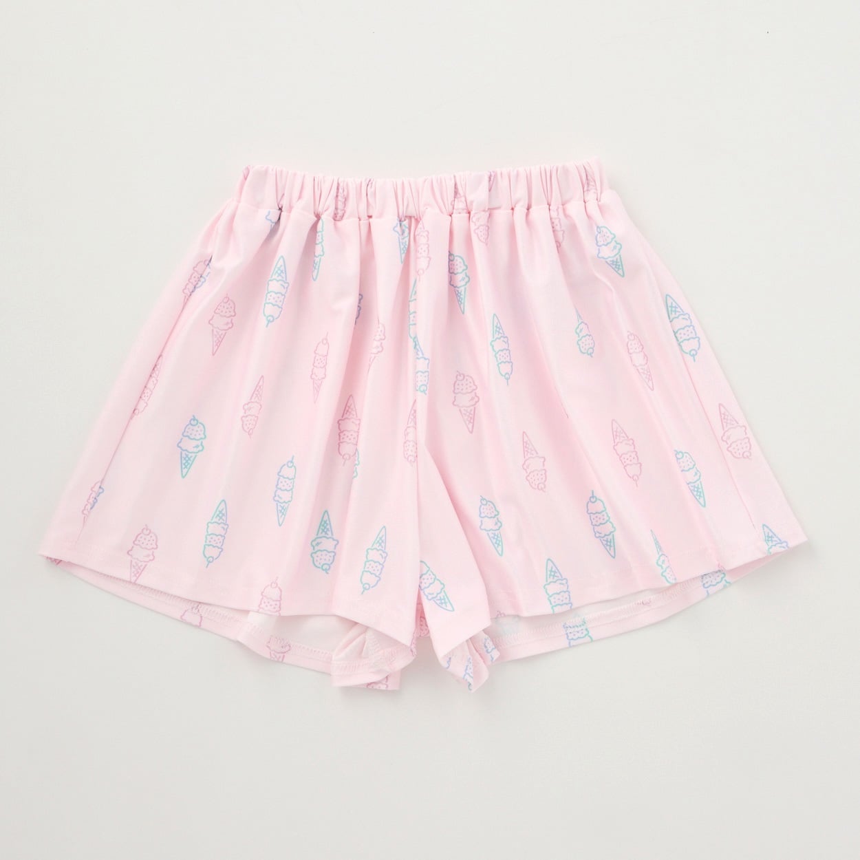 アイスクリーム水遊びパンツ 女の子 キッズ 110cm-130cm(ピンク-130cm)