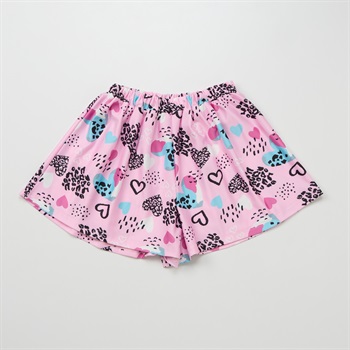 ハートレオパード水遊びパンツ 女の子 キッズ 110cm-130cm(ピンク-110cm)