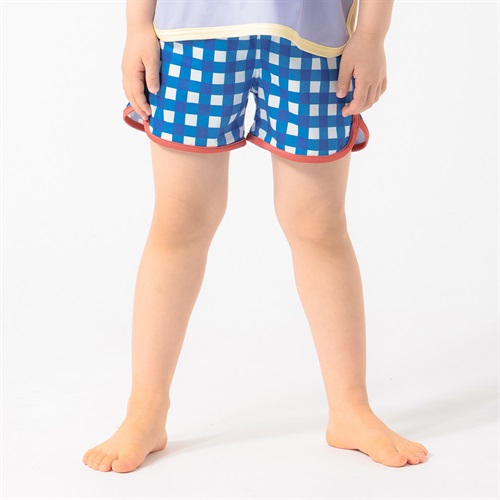 MARIARJUE ギンガムスイム水着 女の子 キッズ 110cm-130cm