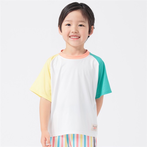 Back and Forth ラグランラッシュTシャツ 男の子 キッズ 110cm-130cm