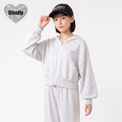 Giselly(ジゼリー) 刺繡キャップ キッズ 女の子