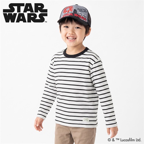 「スター・ウォーズ」デザインのメッシュキャップ キッズ 男の子