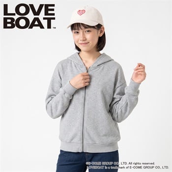 LOVEBOAT コーデュロイキャップ キッズ 女の子(ホワイト-56cm)