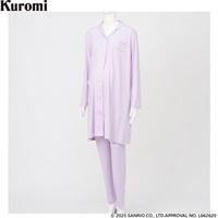 サンリオキャラクターズ ストレッチ天竺 長袖パジャマ 産前～産後 マタニティ(クロミ(パープル)-マタニティM)