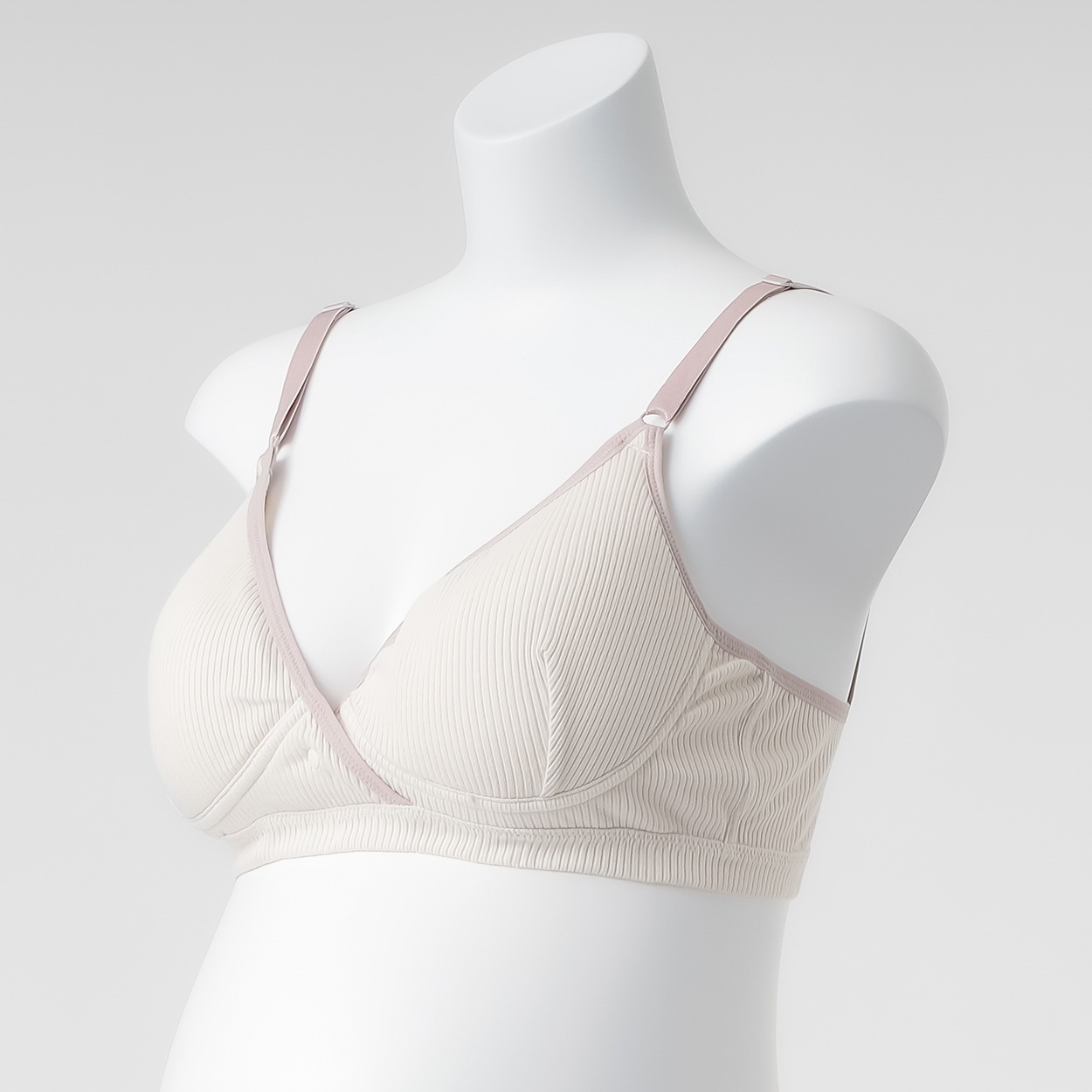 リブ クロスオープン ブラトップ 妊娠初期～産後 マタニティ | イオン