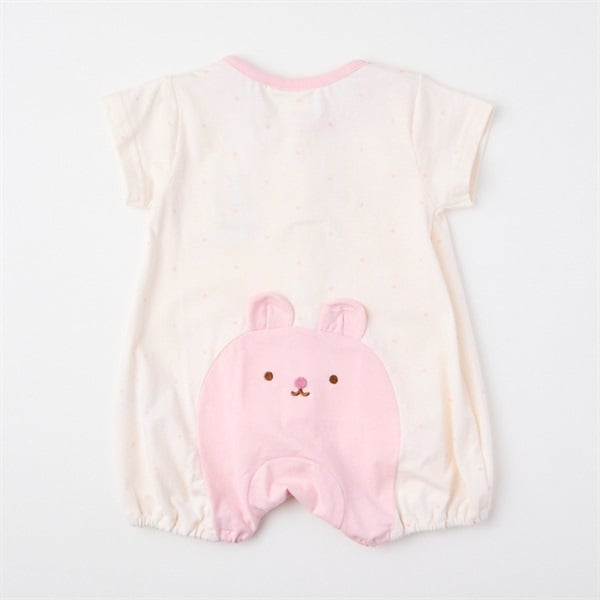 ウサギプリント長袖シャツ天使うさぎリトルディアマイラブピンクハントワンピース PINK HOUSE（ピンクハウス）の「ギンガムうさぎプリント