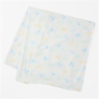 ディズニーベビー モスリンガーゼ スワドル おくるみ 新生児 ベビー(サックス)