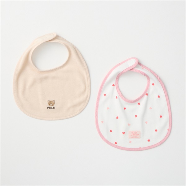 もくもくスタイ　パイル生地【ハート】【名入れ】2色展開　1枚1100yen もくもくスタイ パイル生地【ハート】【名入れ】2色展開 1枚