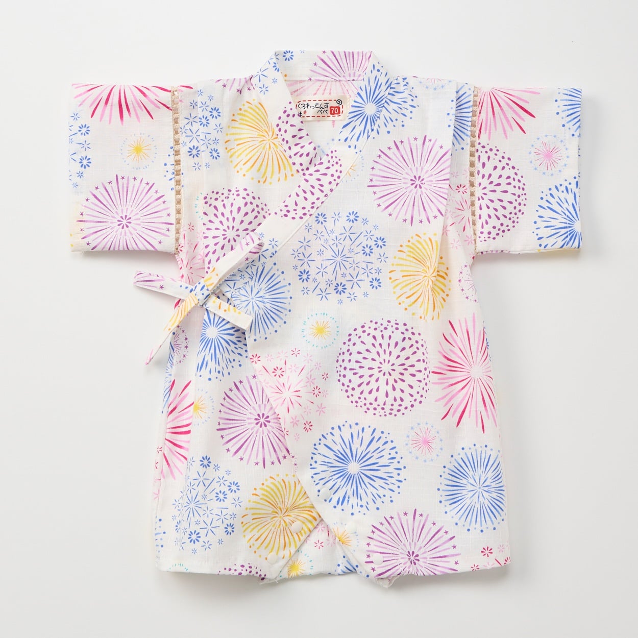 甚平ロンパース 花火柄 ベビー | イオンスタイルオンライン 衣料品
