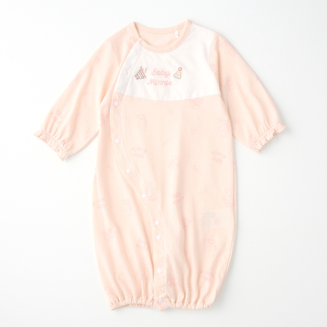 ディズニーベビー メッシュ天竺 ドレスオール 2WAYオール 新生児
