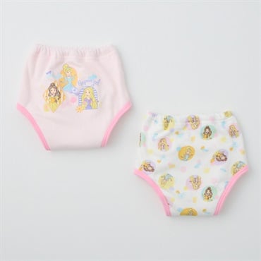 ディズニープリンセス 6層 トレーニングパンツ 2枚組 トイトレ
