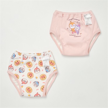 アンパンマン 4層トレーニングパンツ 2枚組 トイトレ