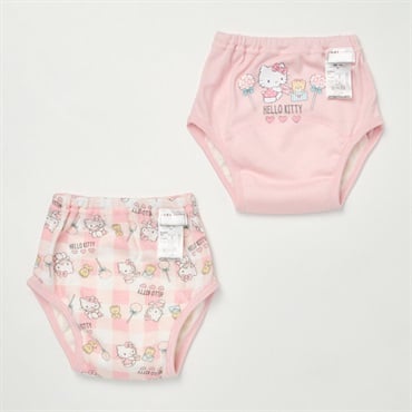 ハローキティ 3層トレーニングパンツ 2枚組 トイトレ