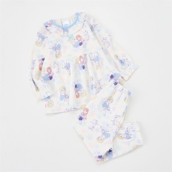 アナと雪の女王 ルームウェア アナと雪の女王 ニットキルト 長袖パジャマ ベビー | イオンスタイル