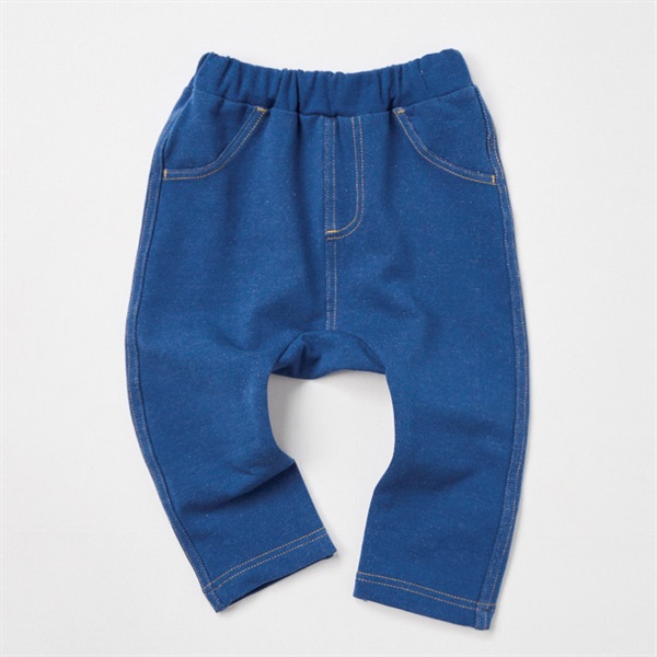 ストレッチ裏毛モンキーパンツ ベビー服 女の子 男の子 70cm-100cm