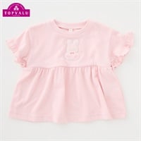 ✨極美品✨リアちゃん うさぎちゃん 赤チェック ピアノ ピンク 半袖 Tシャツ ✨極美品✨リアちゃん うさぎちゃん 赤チェック ピアノ ピンク