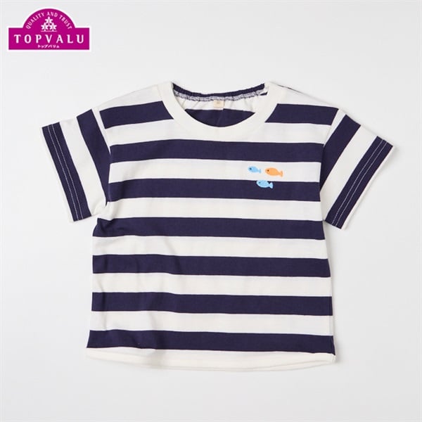 ◆オーガニック綿天竺半袖ボーダーＴシャツ human woman｜◇オーガニック綿天竺半袖ボーダーTシャツ