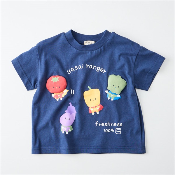 Chum up 天竺 夏野菜レンジャー 半袖Tシャツ ベビー服 | イオン