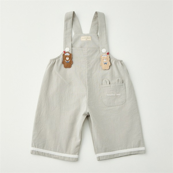 DouDouのサロペットパンツ セール】【2サイズ展開！】ツイルサロペット（サロペット