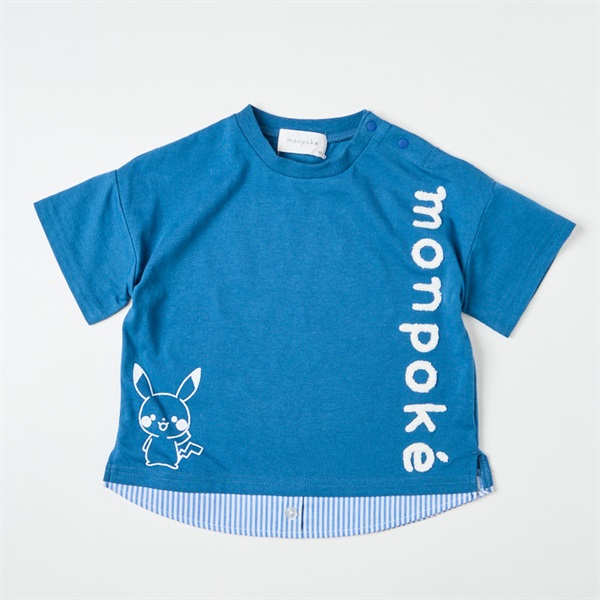早い者勝ち♡épine ロゴ刺繍入りTシャツ半袖セットnuguBibiy.好きに モンポケ ロゴ サガラ刺繍 半袖Tシャツ ベビー キッズ | イオン