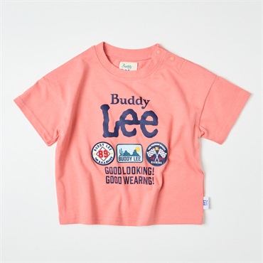 Buddy Lee プリントワッペン 天竺半袖Tシャツ ベビー キッズ