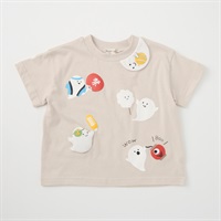 Chum up 天竺 おばけ達の夏祭り 半袖Tシャツ ベビー服 | イオン