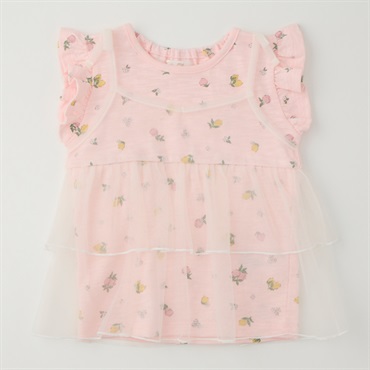 katie ケイティ☆baby toys柄キャミワンピース Katie Closet 総柄ティアードキャミTシャツ ベビー服 | イオン