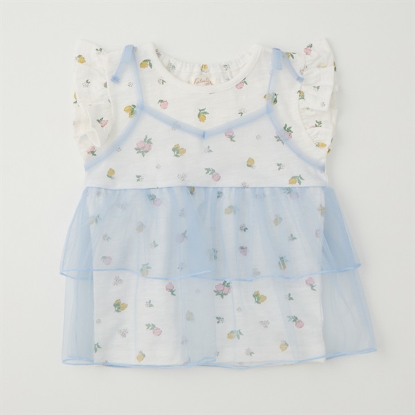 katie ケイティ☆baby toys柄キャミワンピース Katie Closet 総柄ティアードキャミTシャツ ベビー服 | イオン
