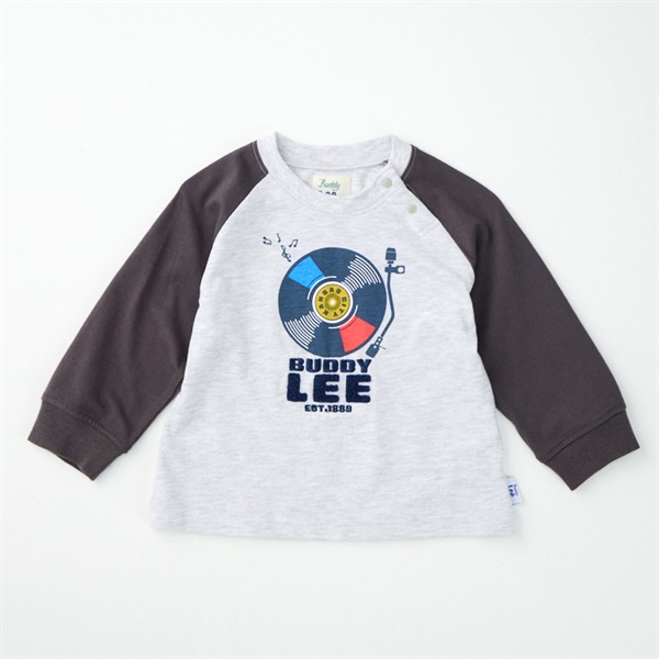 LGB DON'T BITE ME BABY Tシャツ サイズ0 ライトグレー LGB DON'T BITE ME BABY Tシャツ サイズ0 ライトグレー ベビーT