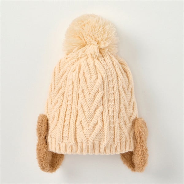 アニマル型耳あて付きニット 帽子 ベビー | イオンスタイル