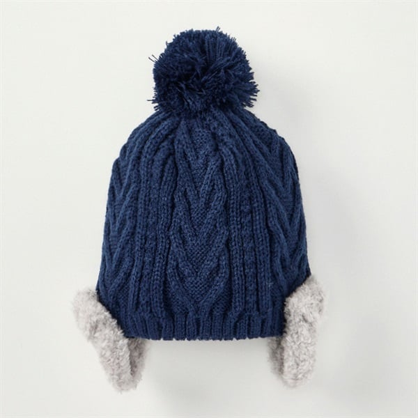 アニマル型耳あて付きニット 帽子 ベビー | イオンスタイル