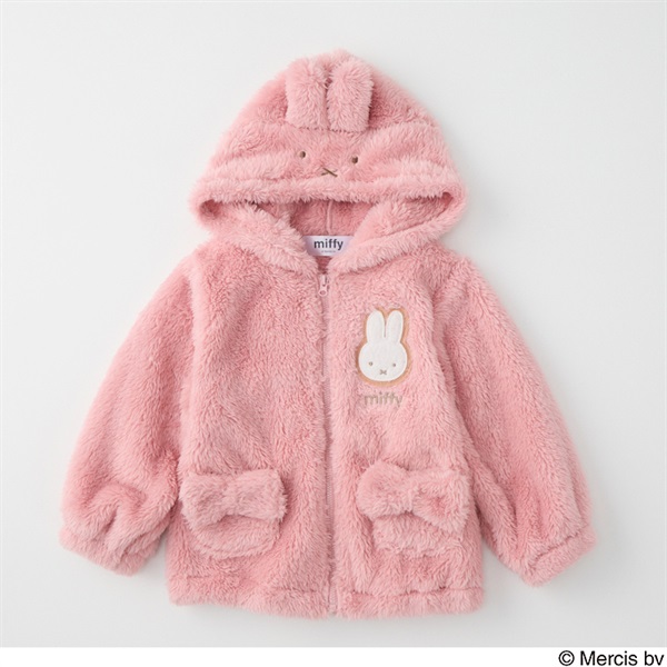 ミッフィー ボアフリース ジャケット ベビー | イオンスタイル