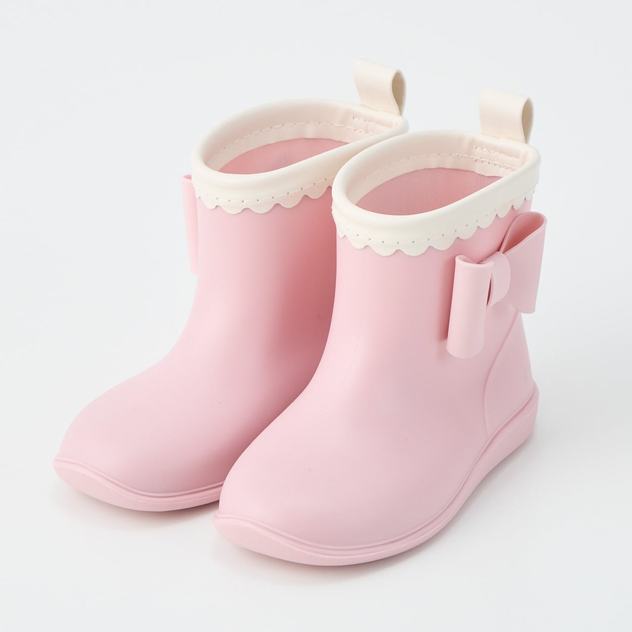 レインブーツ 無地 リボン付 長靴 ベビー | イオンスタイルオンライン